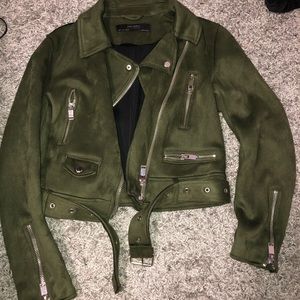 Zara suede jacket